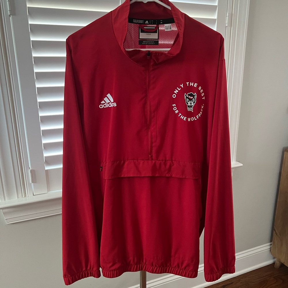 “Only The Best For The Wolfpack" Adidas Pullover